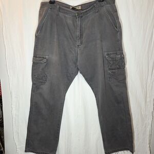 Wrangler Jean Cargo Hiking‎ Camping Pants Gray Men's 40x32 70BRWAH